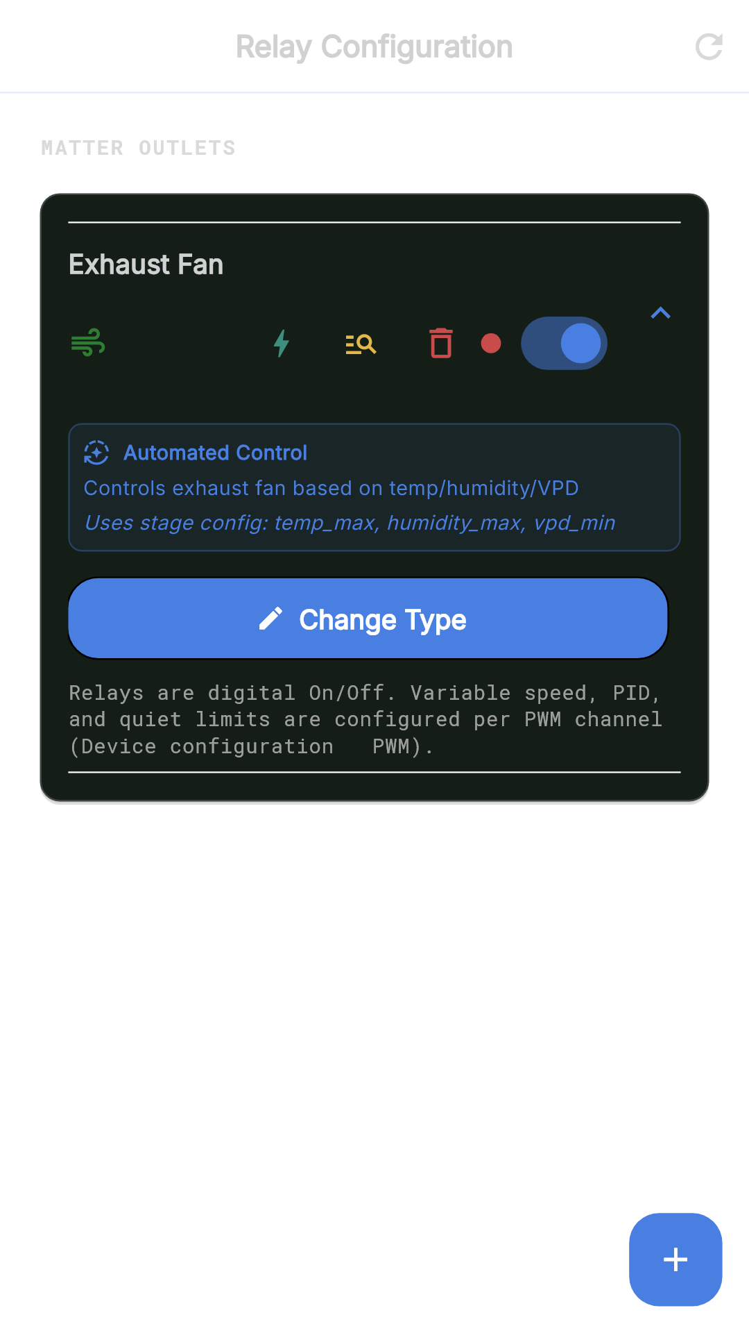 AGS channel configuration