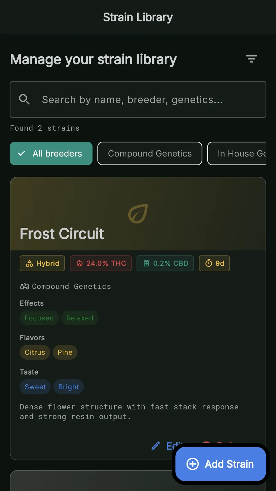 Gestao de variedades AGS